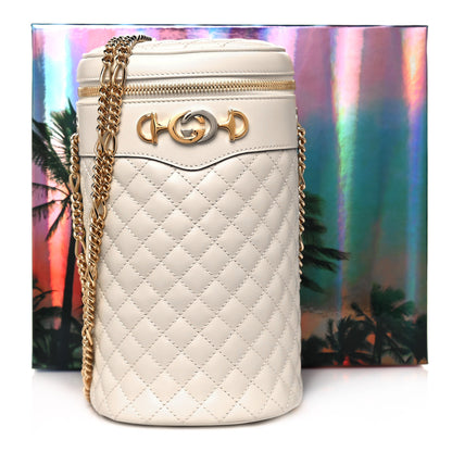 Gucci Calfskin Trapuntata Zumi Belt Bag Off White 13 of 13