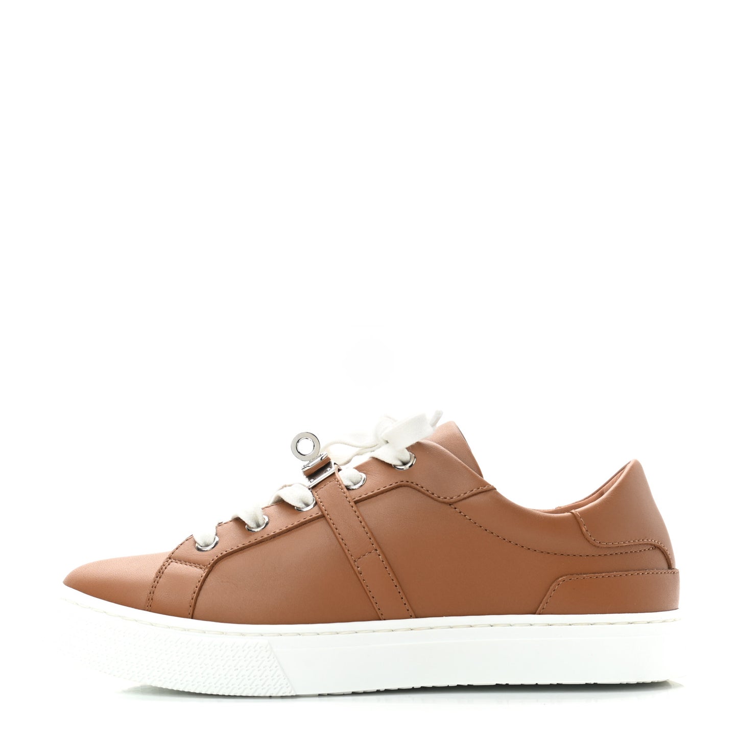 Calfskin Day Sneakers 36 Naturel
