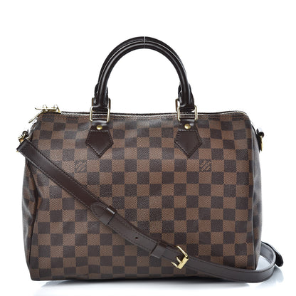 Louis Vuitton Damier Ebene Speedy Bandouliere 30 1 of 7