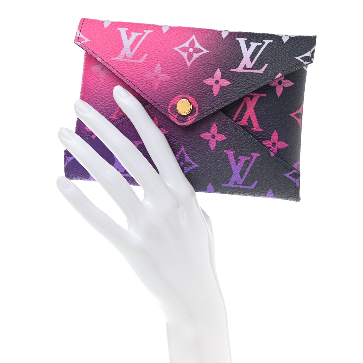 Monogram Spring In The City Medium Kirigami Pochette Insert Midnight Fuchsia