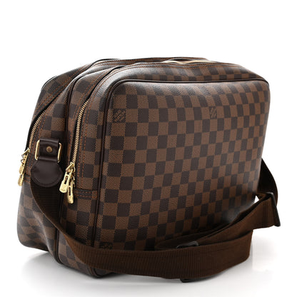Louis Vuitton Damier Ebene Reporter GM 3 of 13