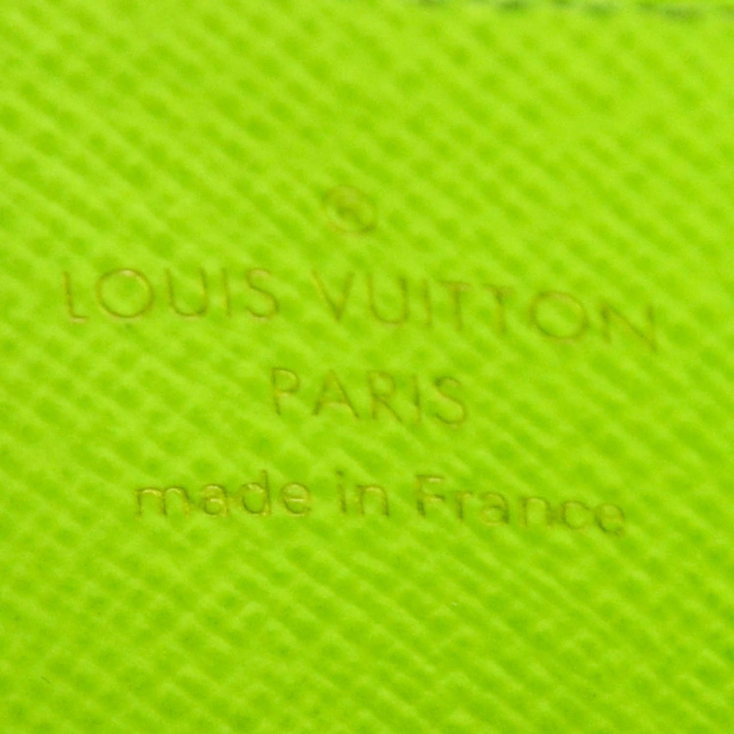 Monogram Graffiti Zippy Coin Purse Wallet Green