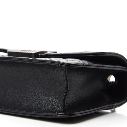 Chanel Goatskin Quilted Small CC University Top Handle Flap Black 7 of 11