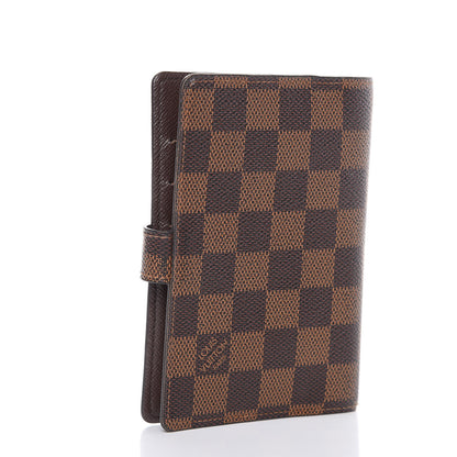 Louis Vuitton Damier Ebene Small Ring Agenda Cover 3 of 8