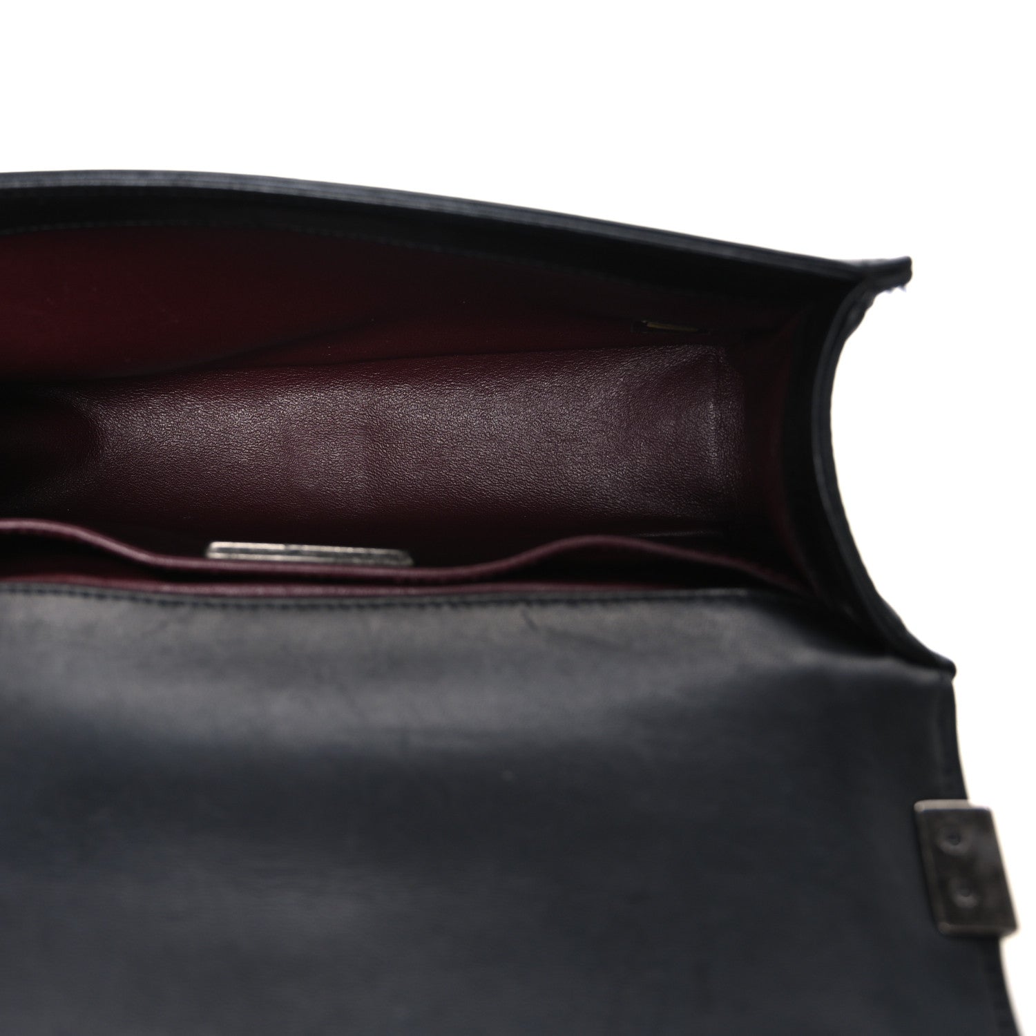 Chanel Goat Hair Medium Celtic Boy Flap Black 5 of 11
