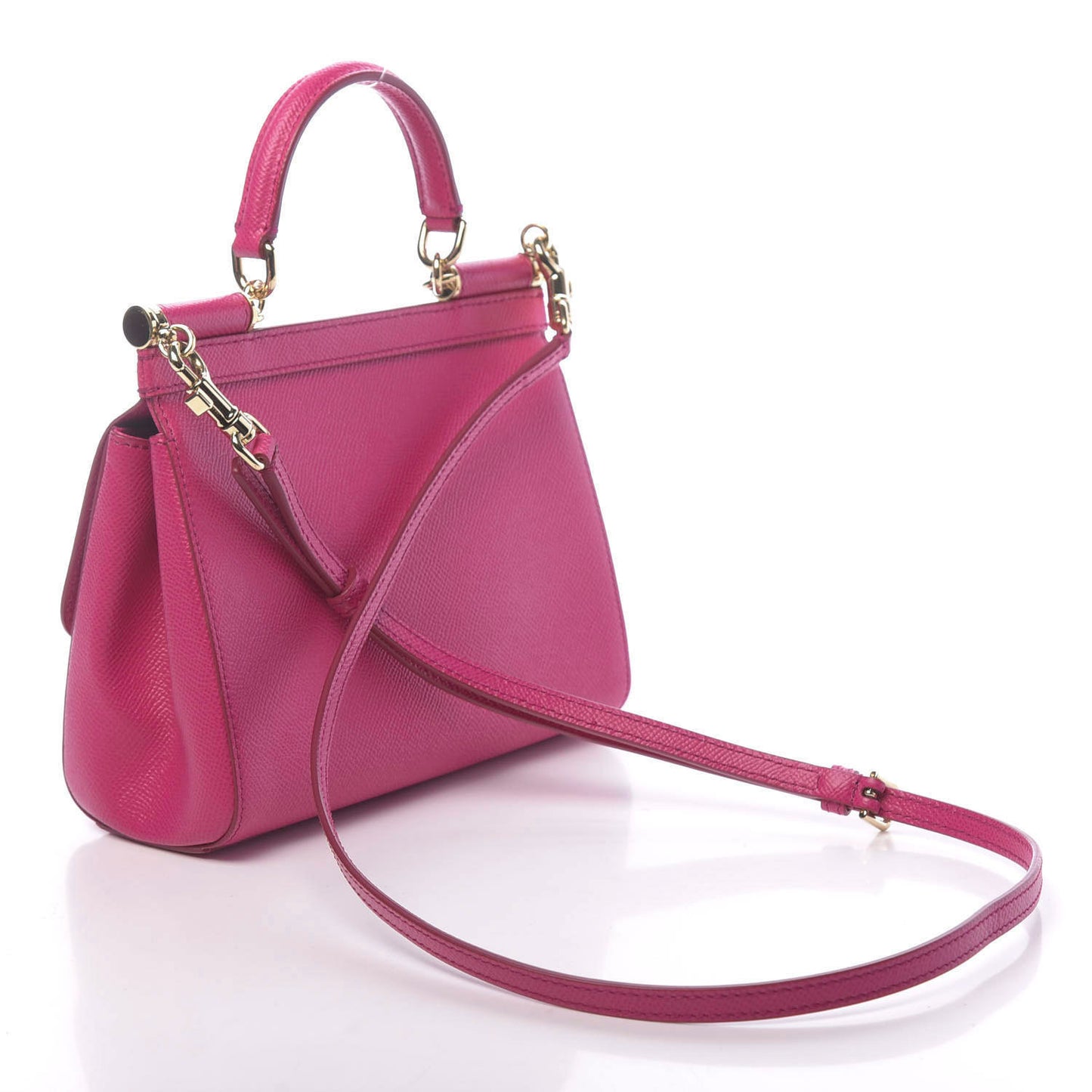 Dauphine Small Miss Sicily Satchel Rosa Geranio