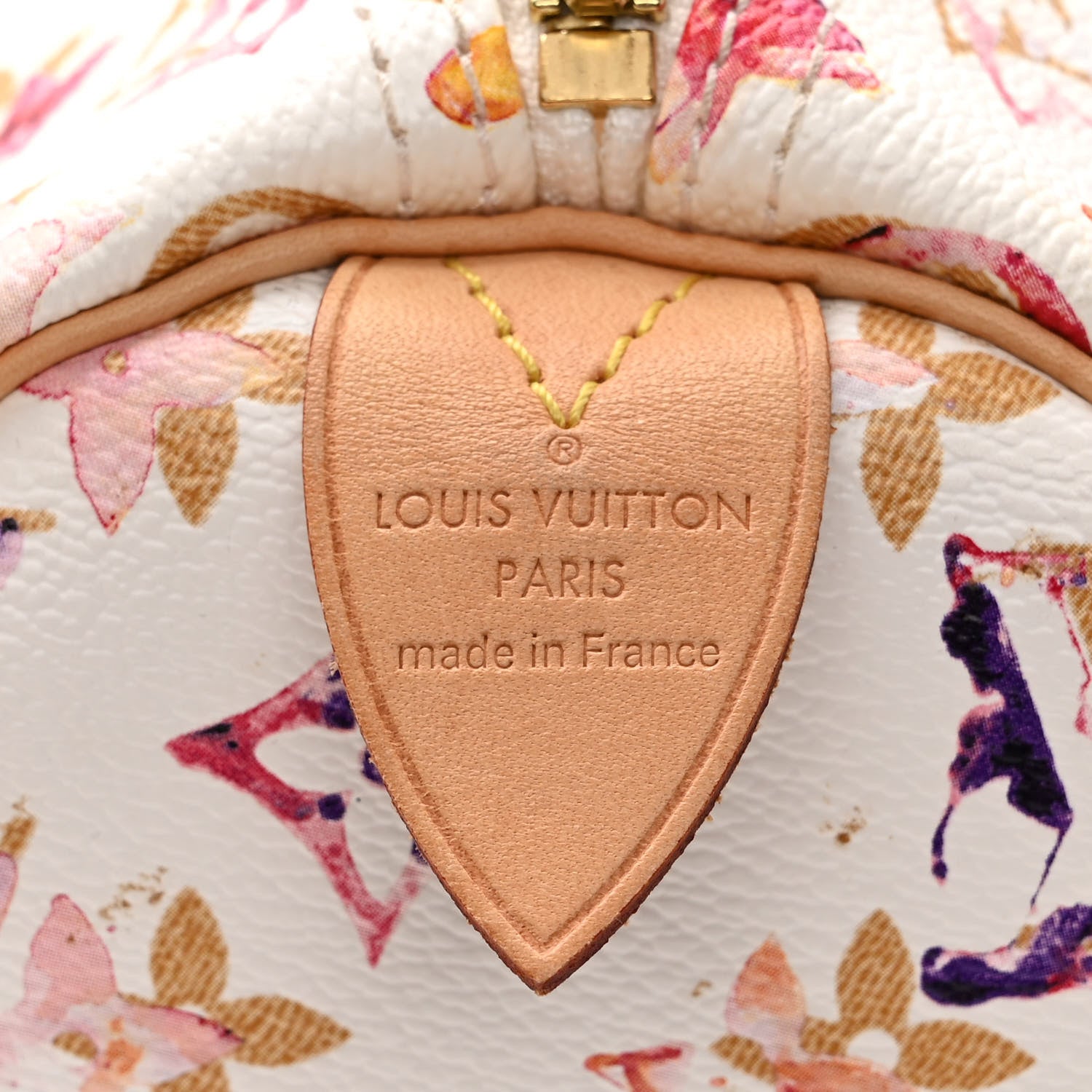 Louis Vuitton Watercolor Aquarelle Speedy 30 White 6 of 11