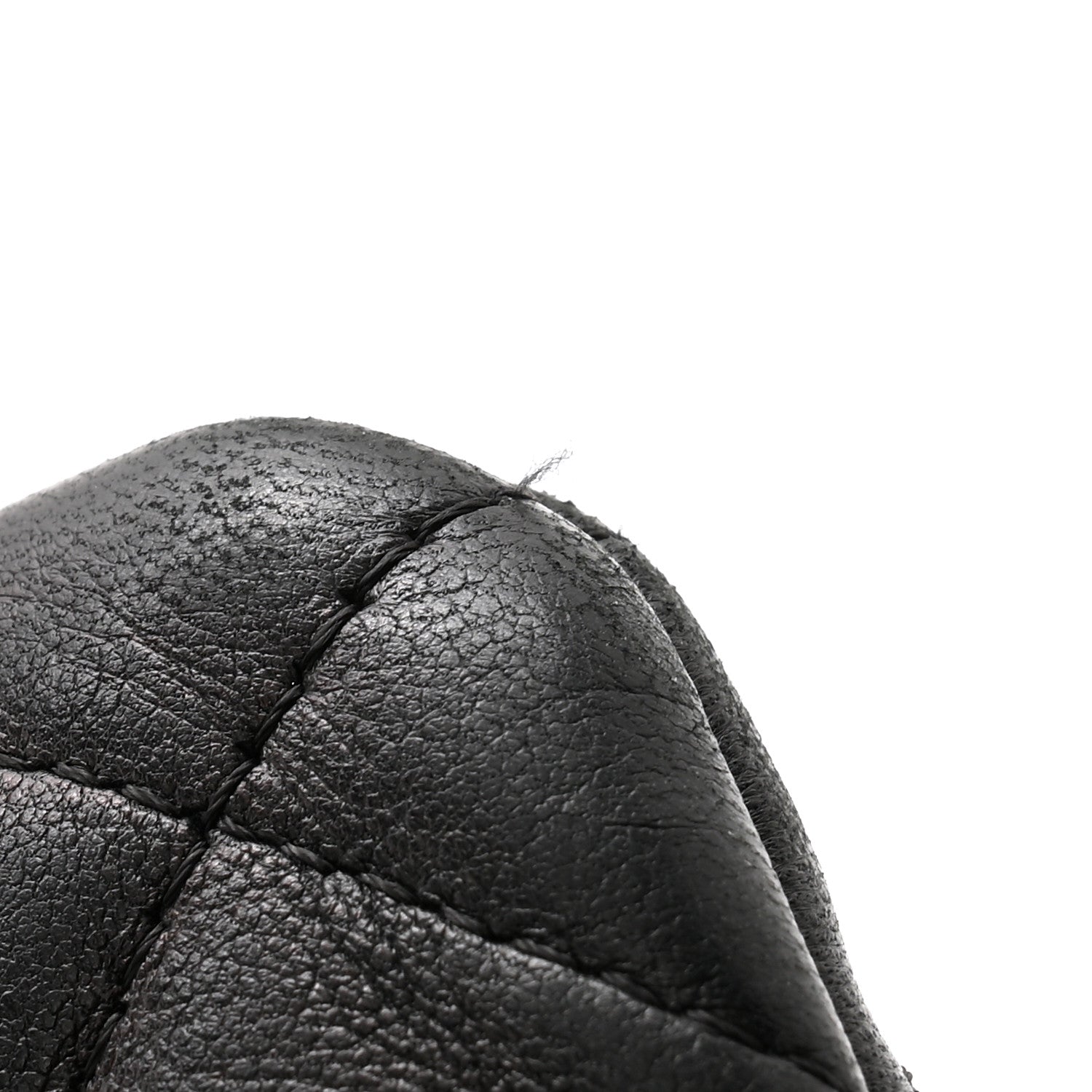 Chanel Lambskin Quilted Egyptian Amulet Zipped Pouch Black 8 of 11
