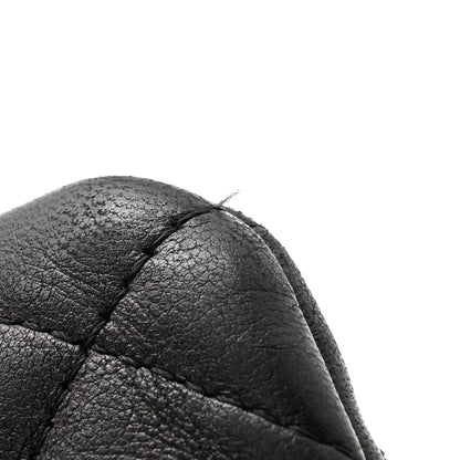 Chanel Lambskin Quilted Egyptian Amulet Zipped Pouch Black 8 of 11