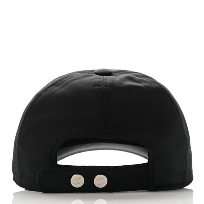 Chanel Cotton CC Cap Hat Black 6 of 9