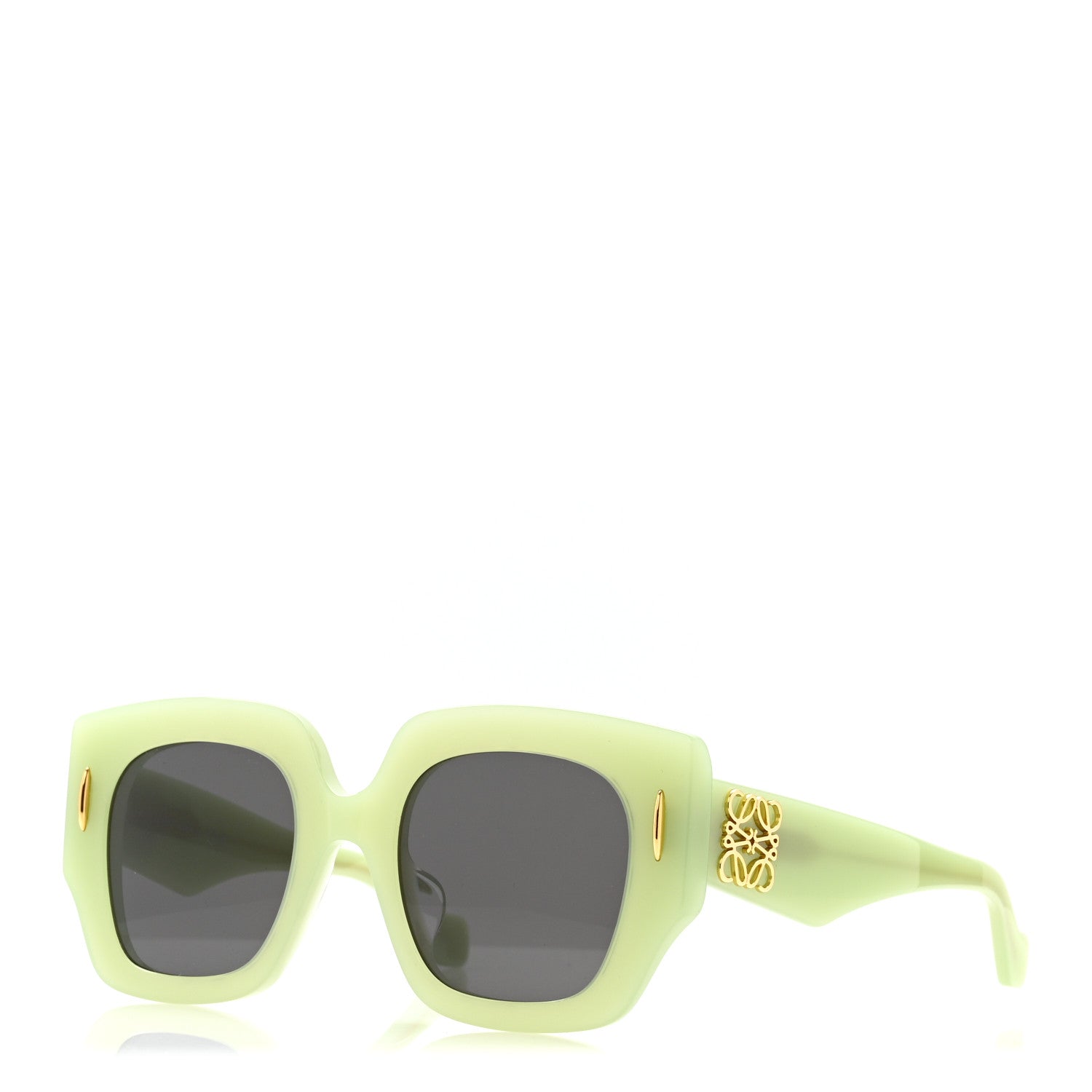 Loewe Acetate Anagram Sunglasses LW40129U Light Green 1 of 8