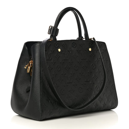 Louis Vuitton Empreinte Montaigne GM Black 3 of 12