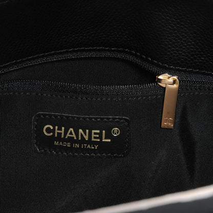 Chanel Caviar Grand Shopping Tote GST Black 6 of 7