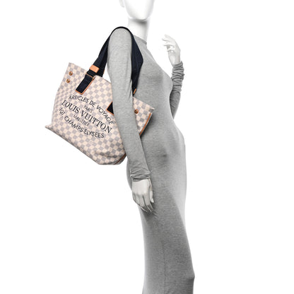 Louis Vuitton Damier Azur Beach Cabas 2 of 11