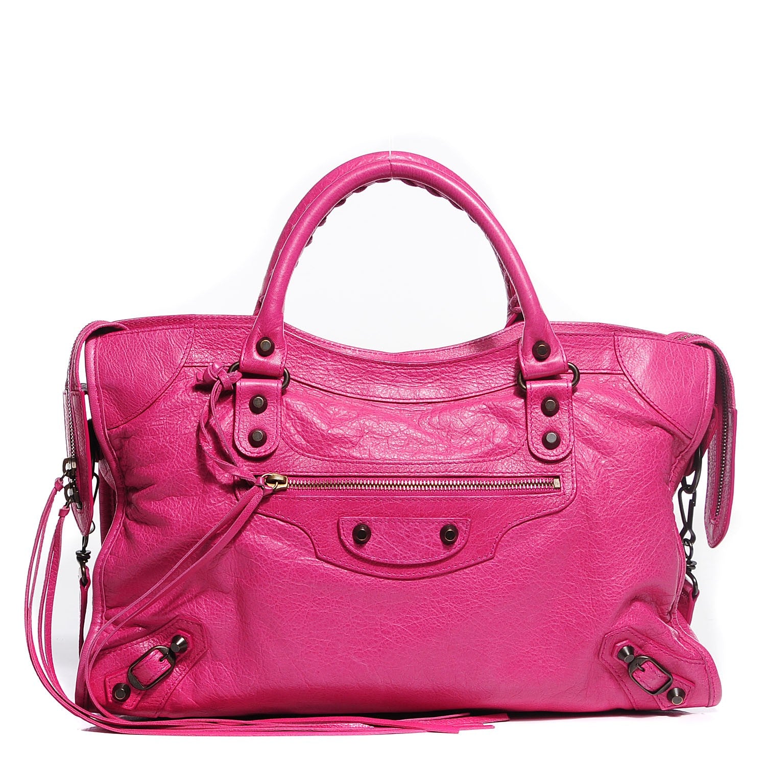 Balenciaga Agneau Classic Hardware City Cyclamen Fucsia 1 of 15