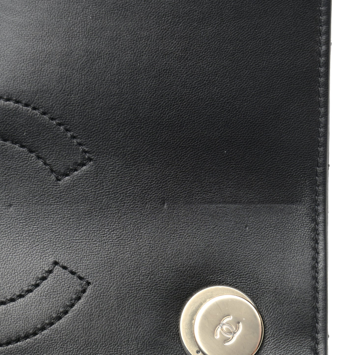 Lambskin Quilted Small Trendy CC Dual Handle Flap Bag Black