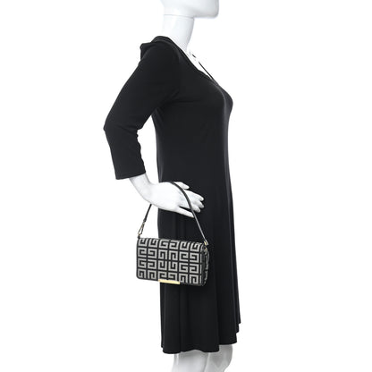 Givenchy Canvas Logo Mini Pochette Black Multicolor 2 of 10