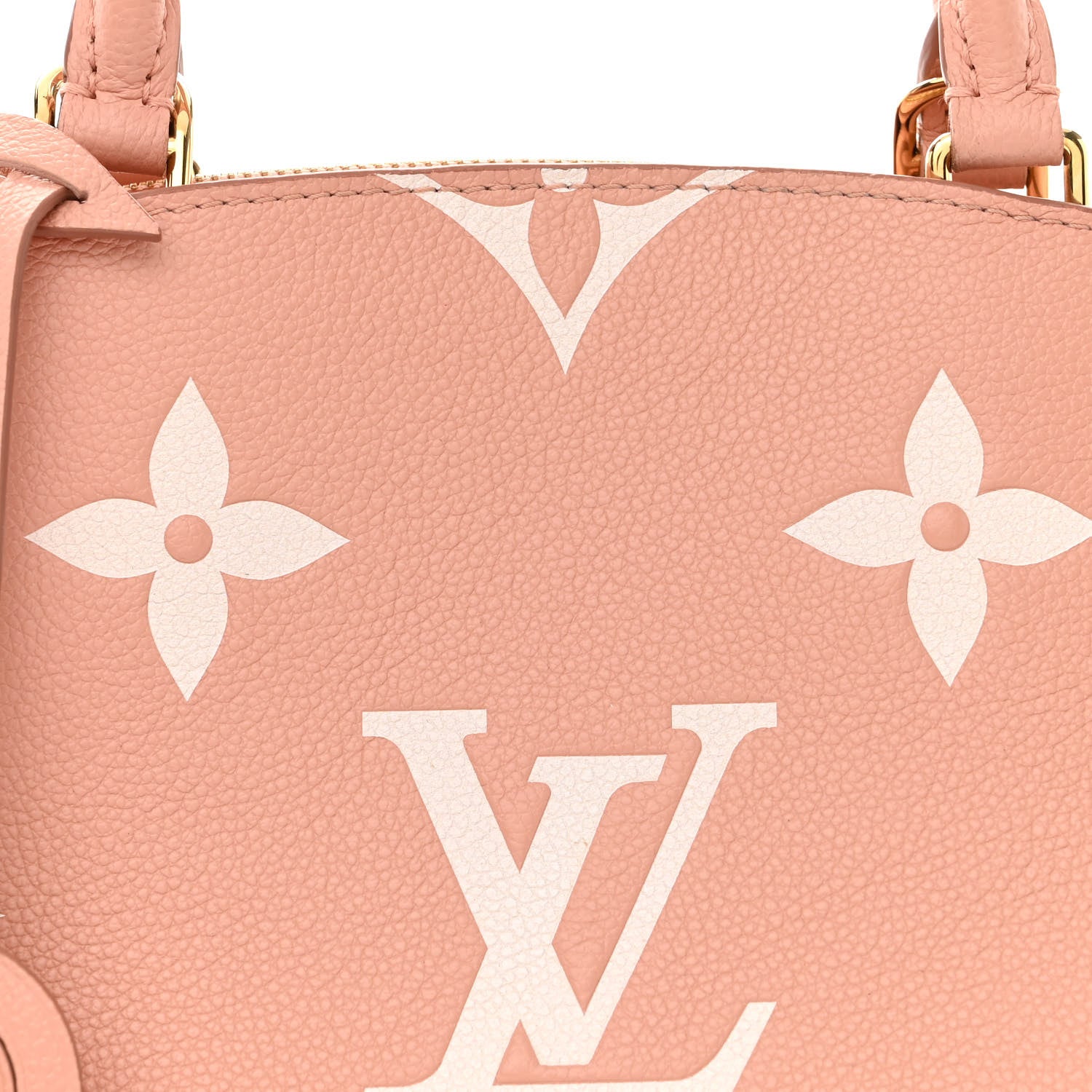 Louis Vuitton Empreinte Monogram Giant Petit Palais Rose Trianon Creme 7 of 13
