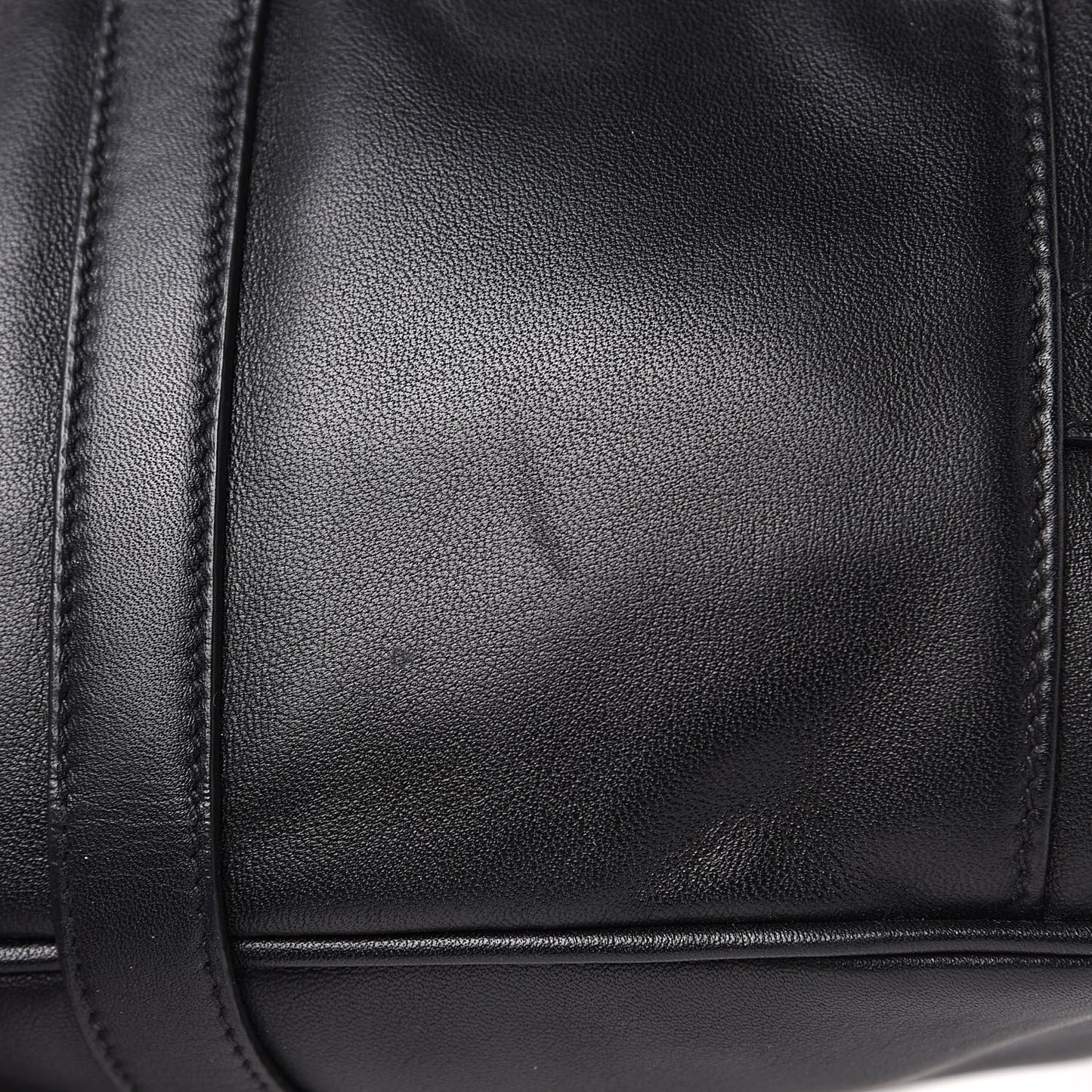 Soft Calf Shopping Satchel Black