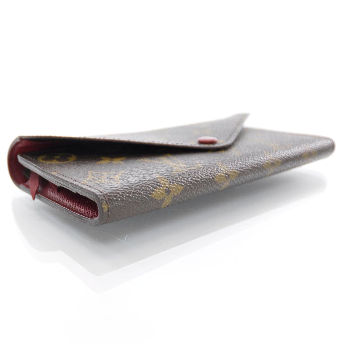Monogram Josephine Wallet Red
