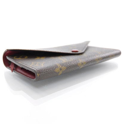 Louis Vuitton Monogram Josephine Wallet Red 4 of 8