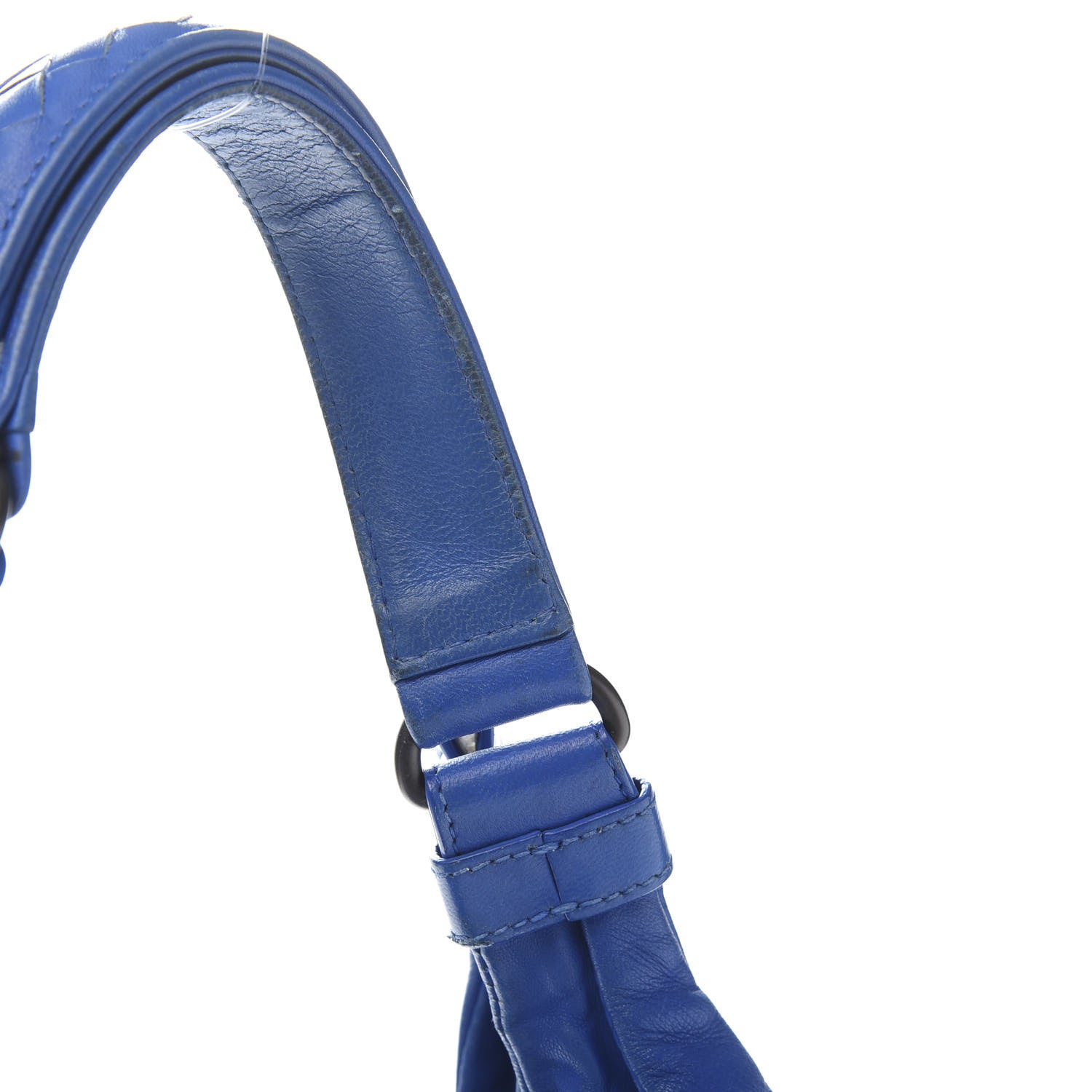 Bottega Veneta Nappa Intrecciato Large Campana Signal Blue 13 of 14