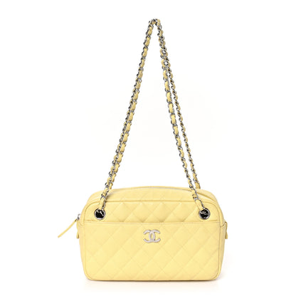 Chanel Caviar Quilted Timeless Camera Case Yellow 1 of 10