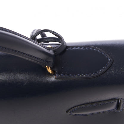 Hermes Box Kelly Sellier 32 Indigo 8 of 33