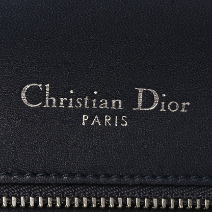 Christian Dior Metallic Patent Micro-Cannage Medium Diorama Flap Bag Silver 5 of 10
