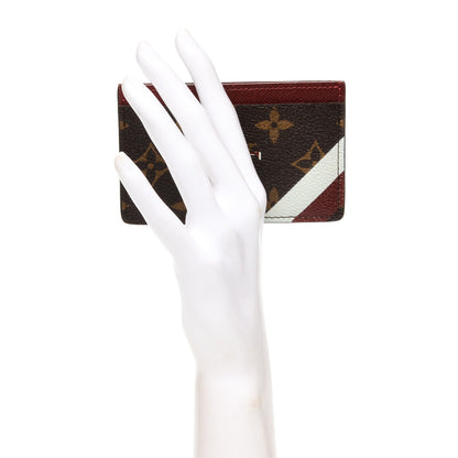 Louis Vuitton Monogram My LV Heritage Card Holder Bordeaux 2 of 6
