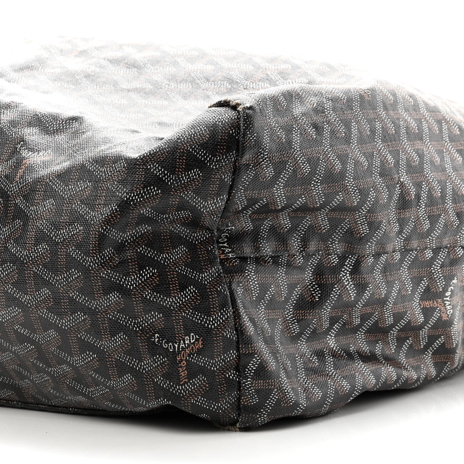 Goyard Goyardine Saint Louis GM Black Gold 10 of 14