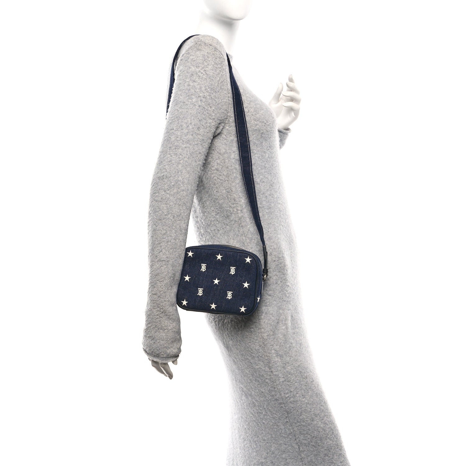 Burberry Denim TB Camera Bag Indigo 1822524 – FASHIONPHILE