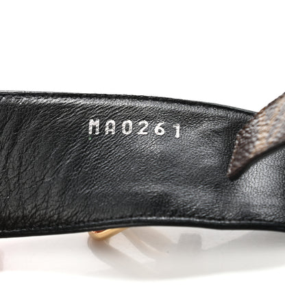Louis Vuitton Monogram Bom Dia Mule Sandals 39 Black 6 of 6