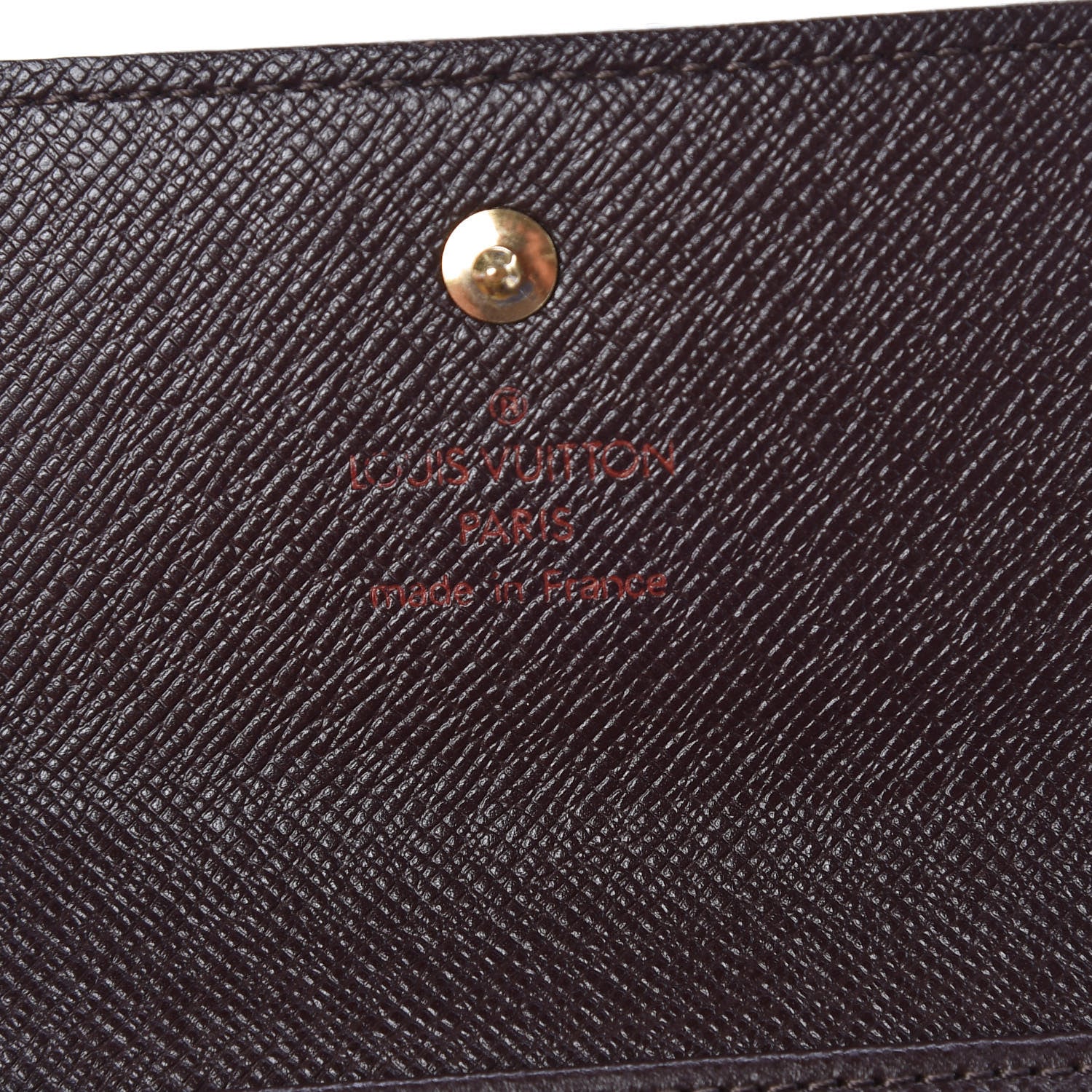 Louis Vuitton Damier Ebene Elise Wallet 7 of 7