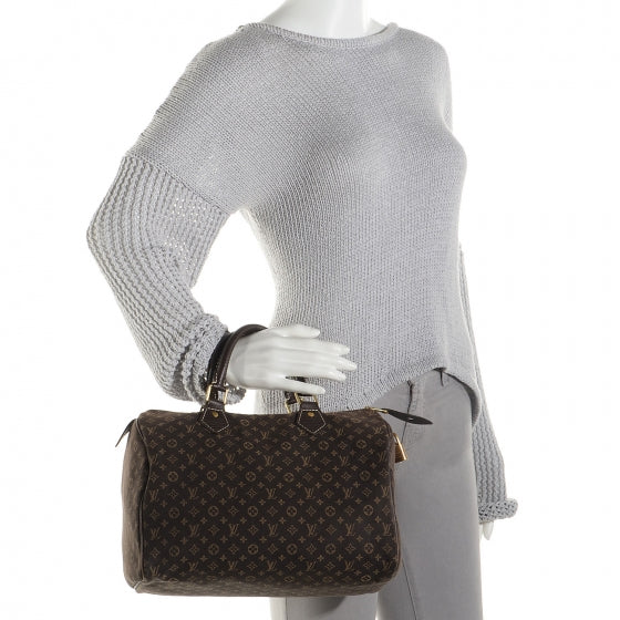 Louis Vuitton Mini Lin Speedy 30 Ebene 2 of 6