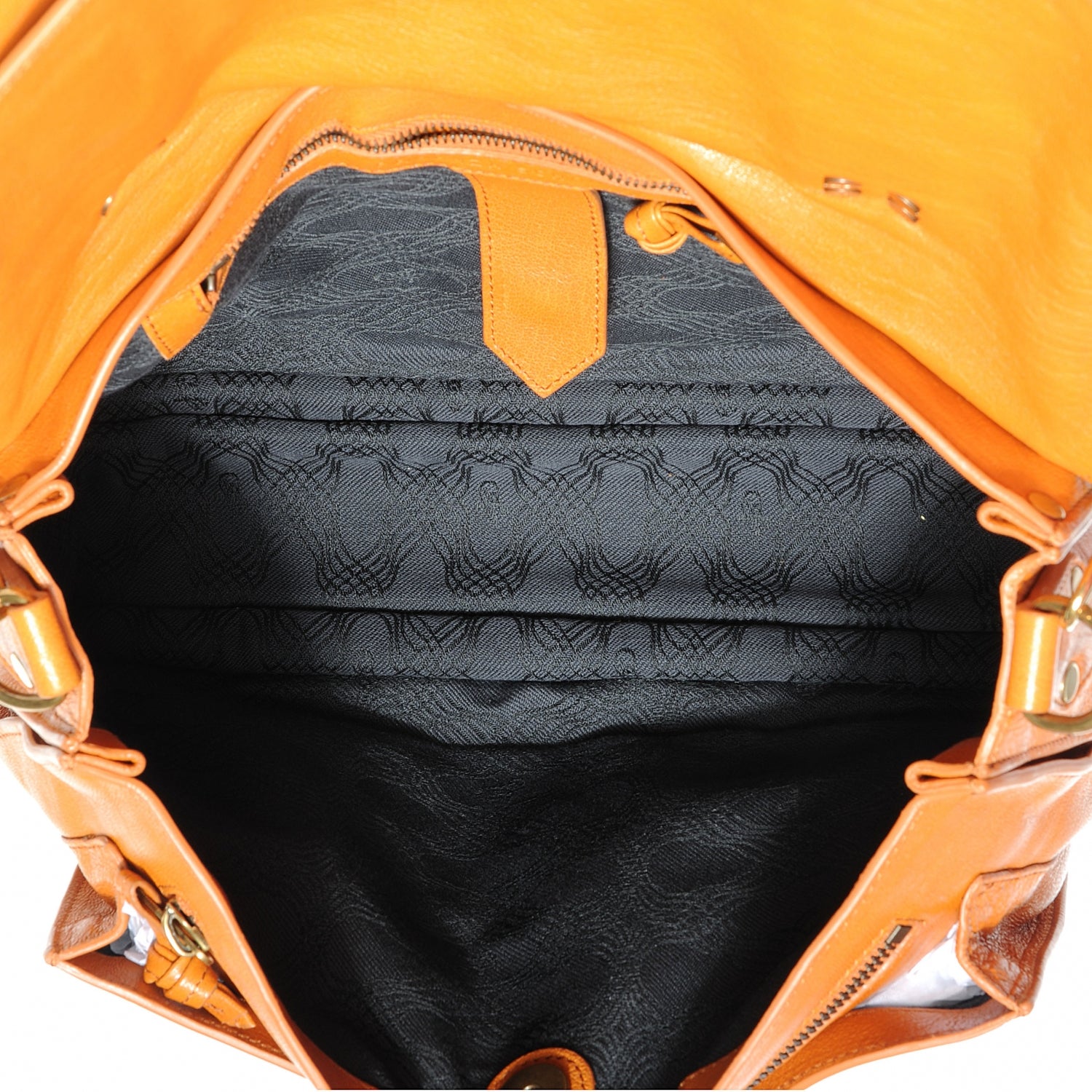 Proenza Schouler Lambskin PS1 Medium Satchel Saffron 5 of 7