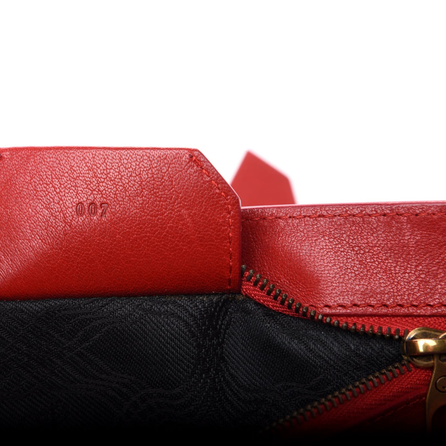 Lambskin Medium PS1 Satchel Red