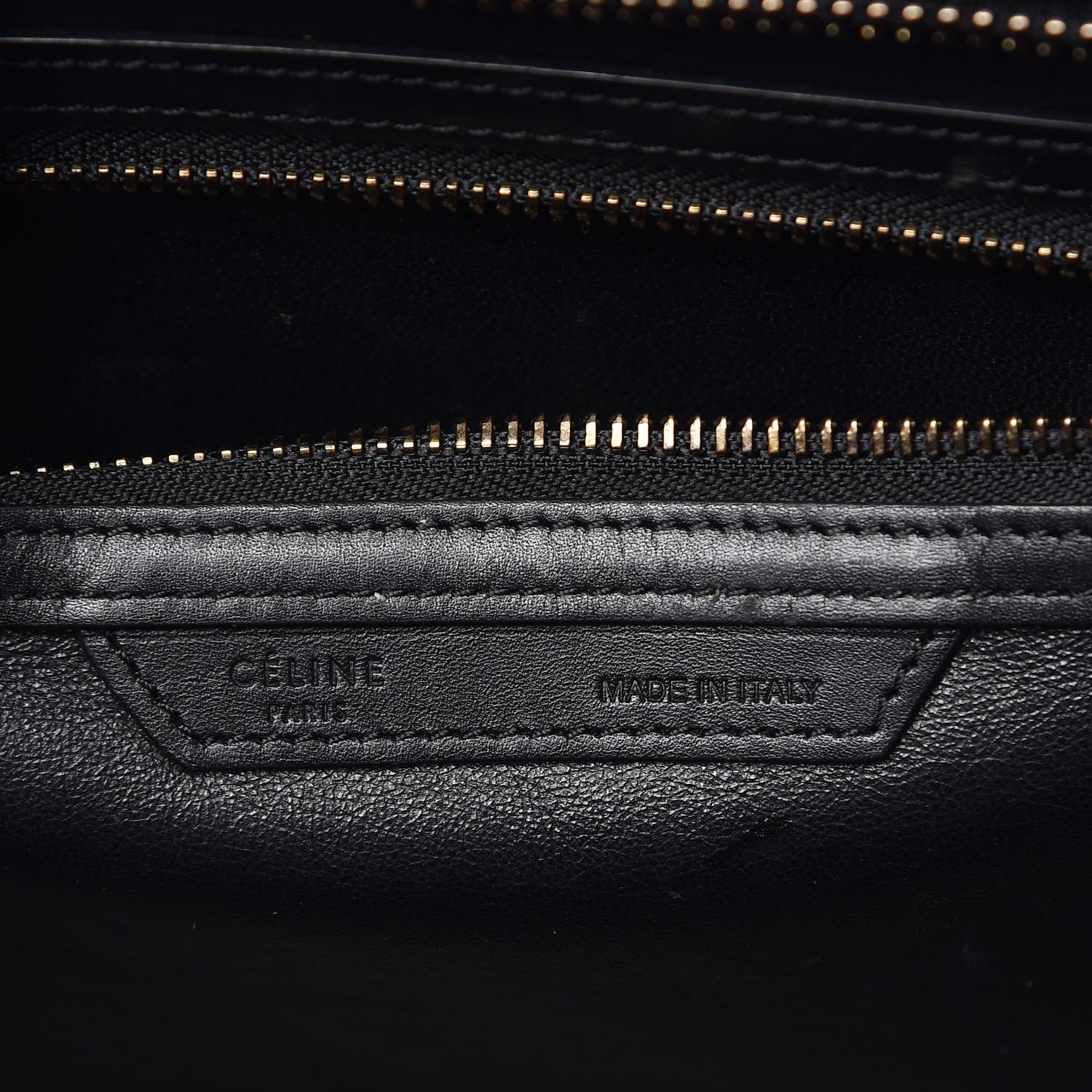 Celine Elephant Calfskin Mini Tri-Color Luggage Beige 6 of 14