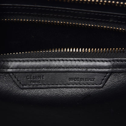 Celine Elephant Calfskin Mini Tri-Color Luggage Beige 6 of 14