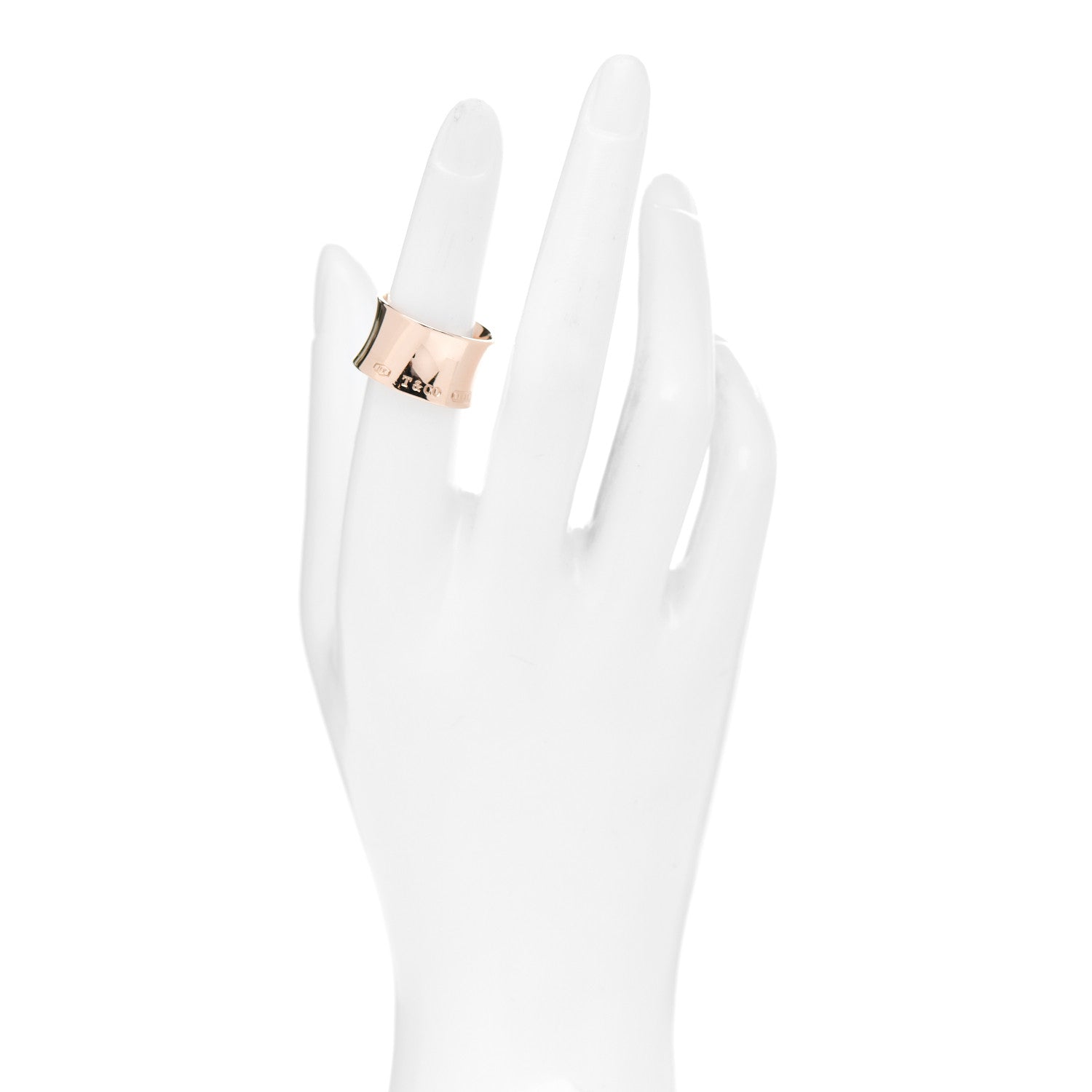 Tiffany Rubedo Wide 1837 Band Ring 52 6 2 of 4