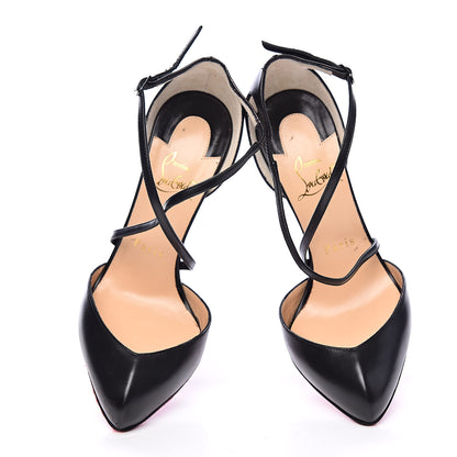 Christian Louboutin Nappa Crossbreche 100 Pumps 35.5 Black 15 of 15