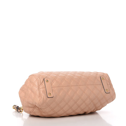 Marc Jacobs Calfskin Quilted Stam Blush 4 of 12