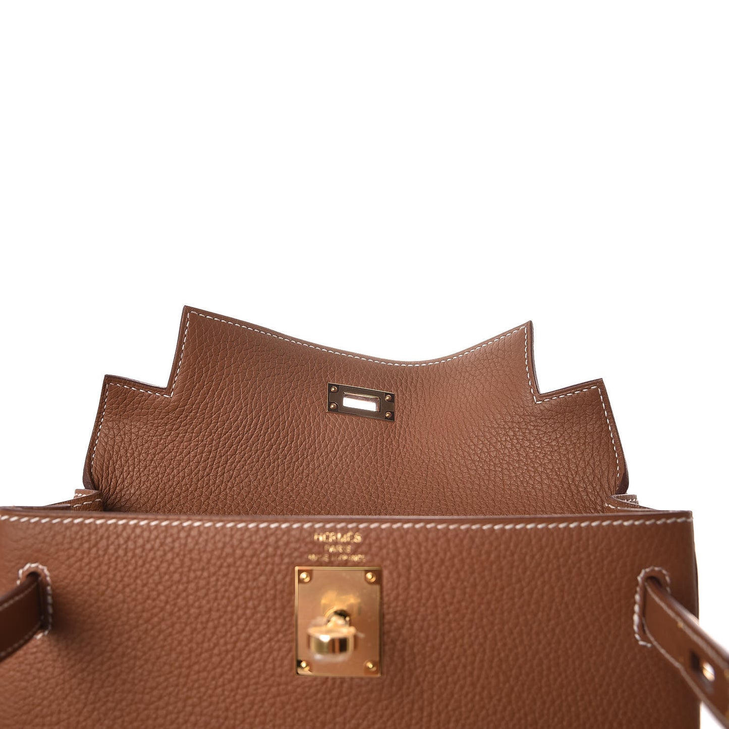 Togo Kelly Ado Backpack Gold