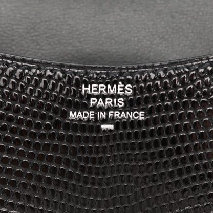 Hermes Lizard Constance Slim Wallet Black 6 of 7