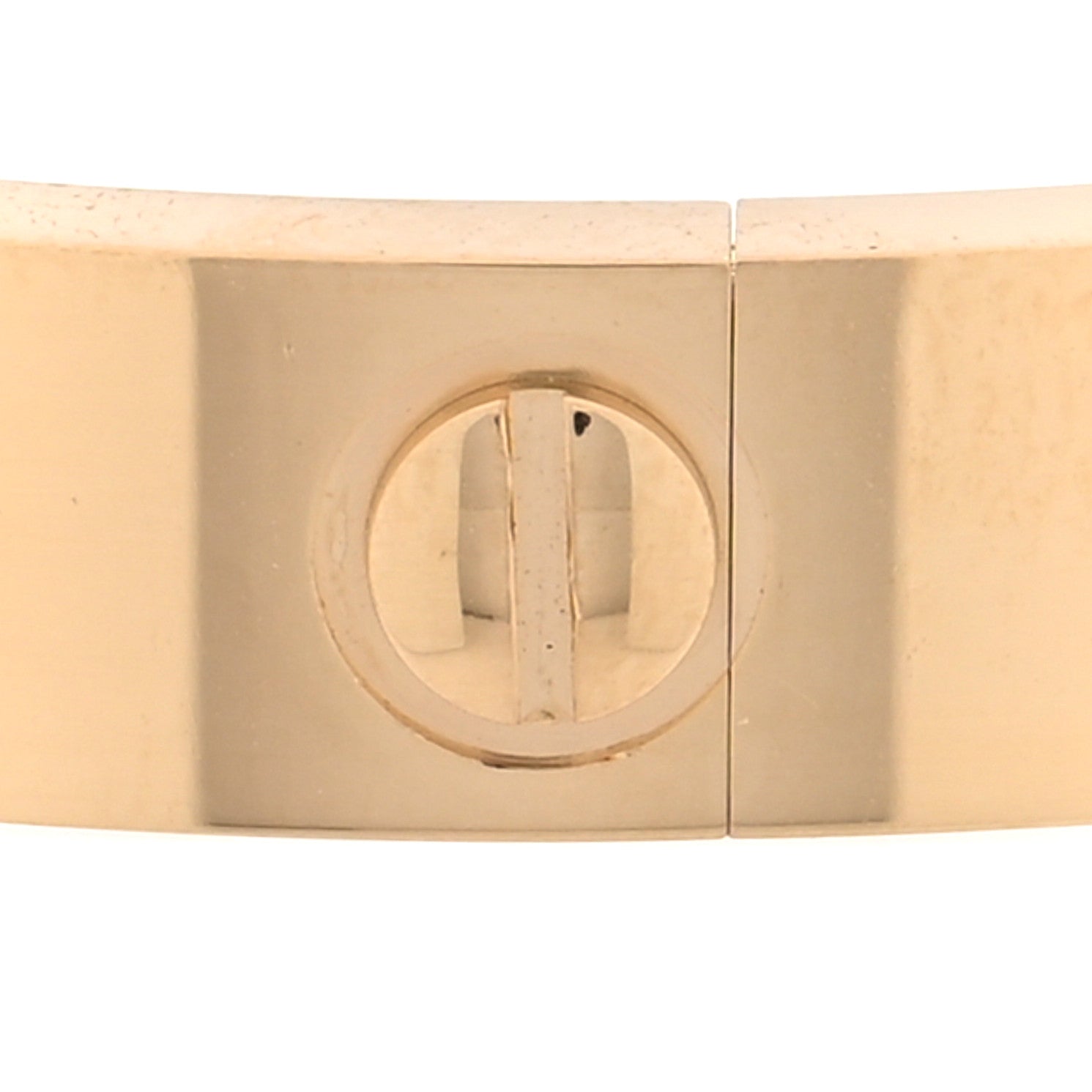 Cartier 18K Yellow Gold LOVE Single Screw Bracelet 17 4 of 7