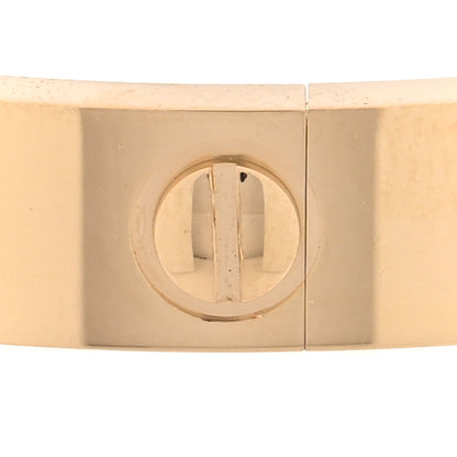 Cartier 18K Yellow Gold LOVE Single Screw Bracelet 17 4 of 7