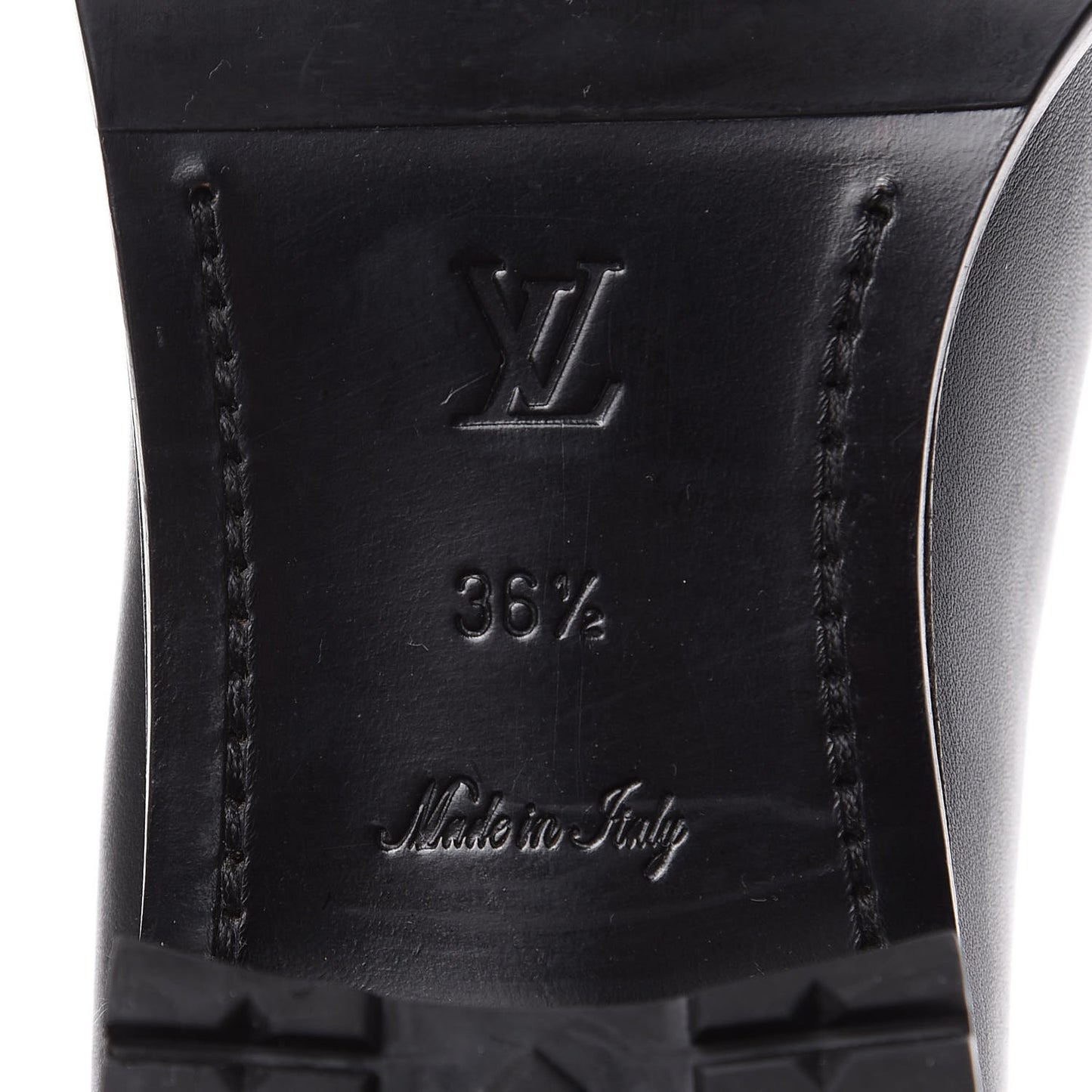 Calfskin Monogram Suzy Boots 36.5 Black