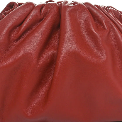 Bottega Veneta Smooth Butter Calf The Pouch Oversized Clutch Rust 9 of 11