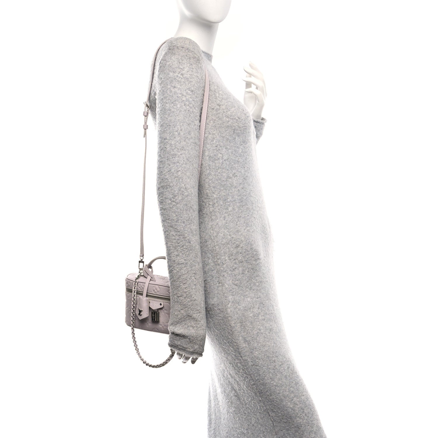 Louis Vuitton Empreinte Monogram Vanity Chain Pouch Brume 2 of 10