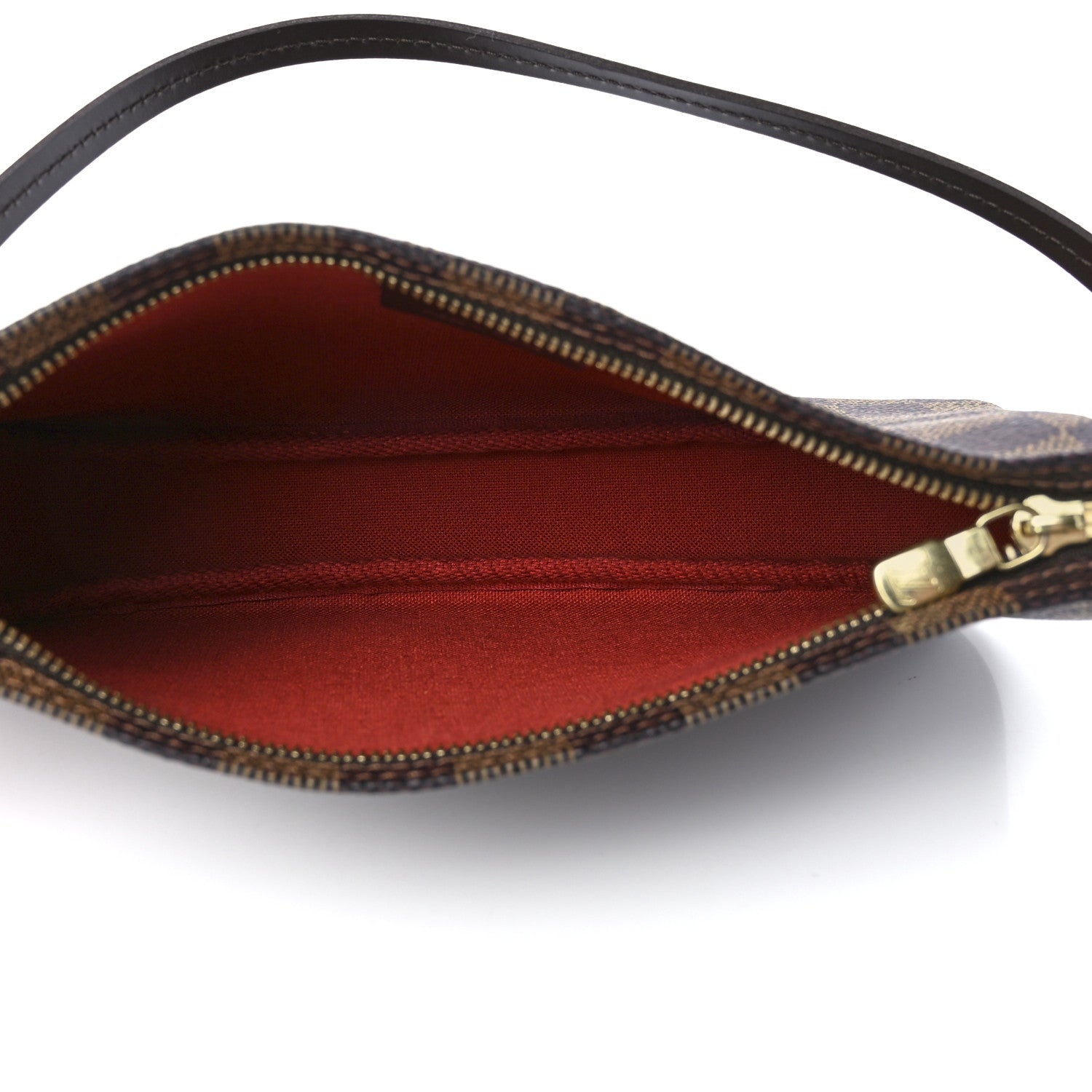 Louis Vuitton Damier Ebene Navona Pochette Accessories 6 of 12